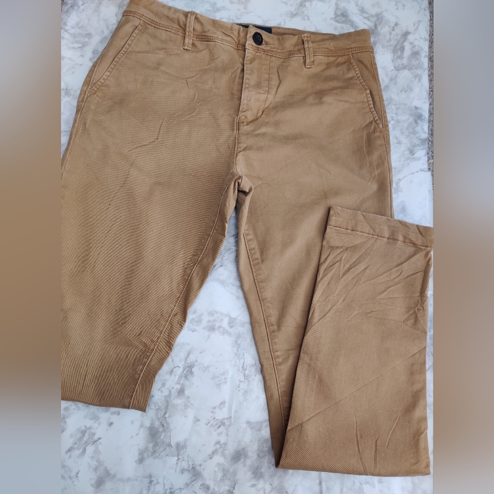 Aeropostale Tan Chinos Versatile Cotton Blend